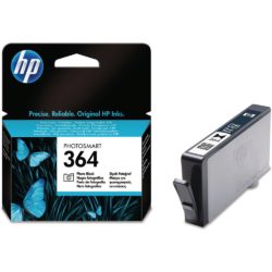 hp 364 Ink Cartridge, Photo Black Single Pack, CB317EE